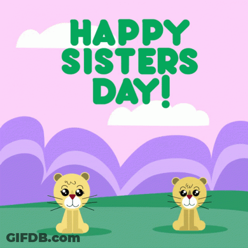 Sister Day Cat GIF