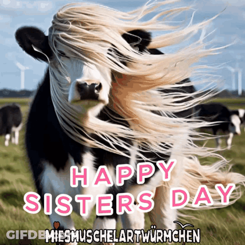 Sister Day Cow GIF