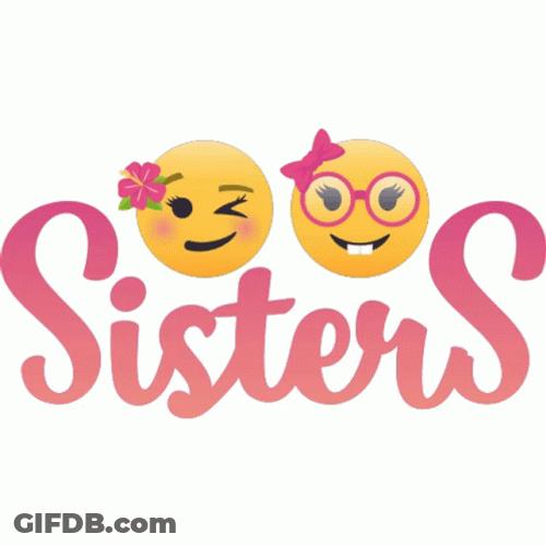 Sister Day Emojis GIF
