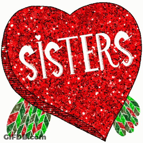 Sister Day Heart GIF