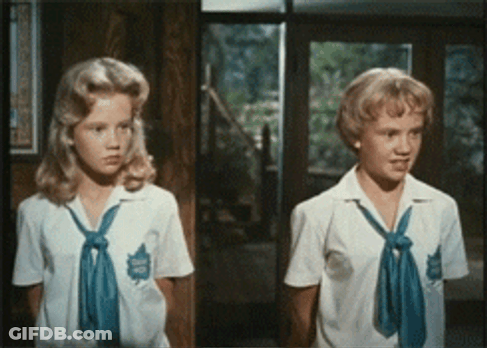 Sisters Hayley Mills Twins GIF