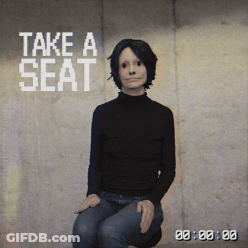 Sit Down With Timer GIF