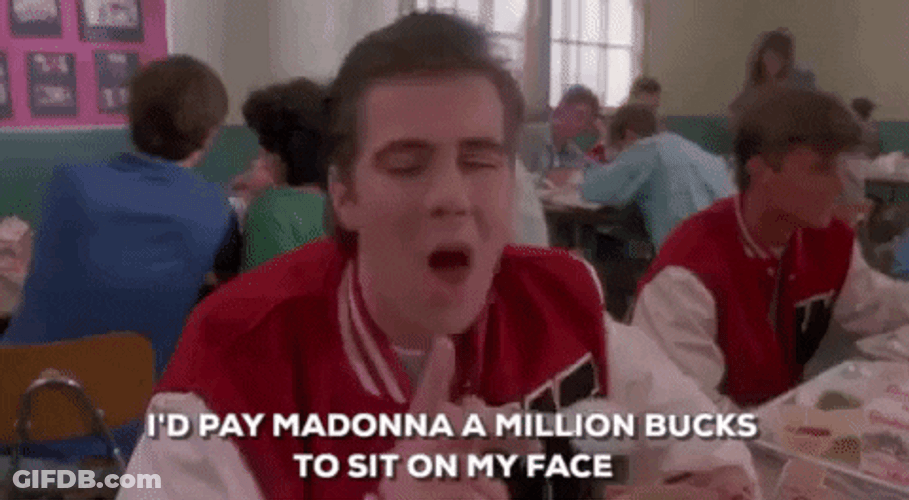 Sit On My Face Madonna GIF
