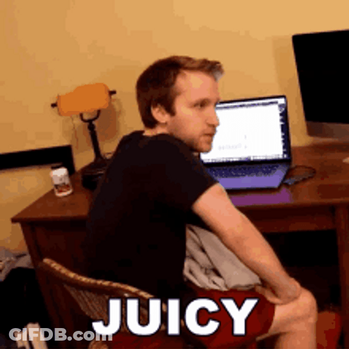 Sitting Jesse Ridgway Juicy GIF