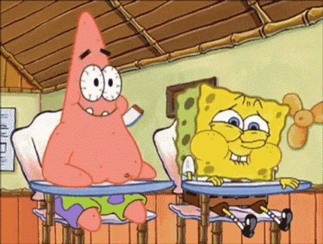 Sitting Next To Your Friend In Class GIF