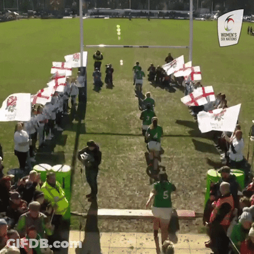 Six Nation Womens Rugby GIF