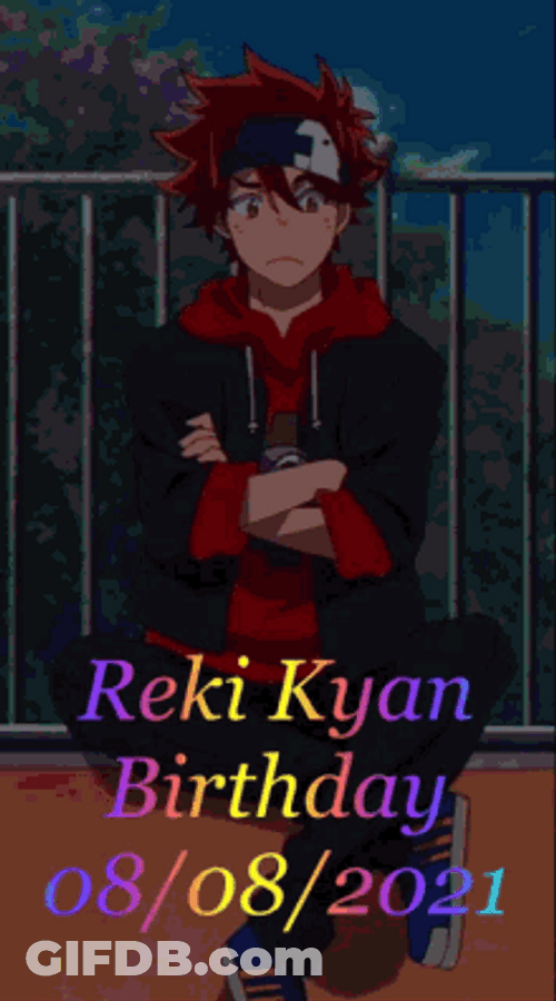 Sk8 The Infinity Reki Kyan 2021 Birthdate GIF