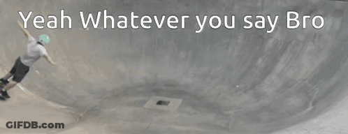Skateboarder Doing Trick In Bowl GIF