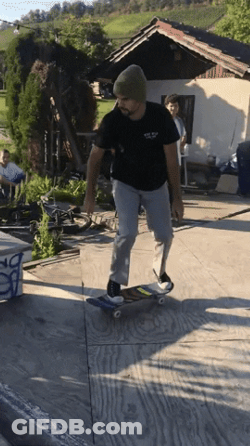 Skateboarding Tricks Grinding On Rail GIF