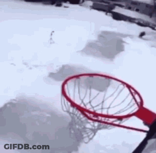 Skating Basketball GIF