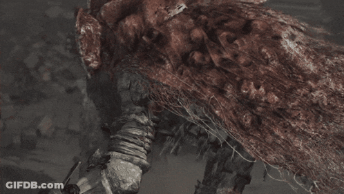 Skeleton Bleeding From Mouth GIF