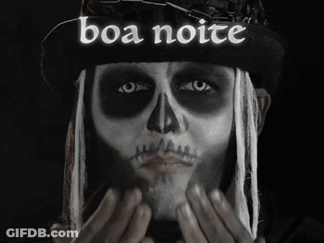 Skeleton Blowing Kiss Boa Noite GIF