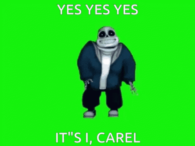 Skeleton Carel Dancing Skibidi Bop GIF