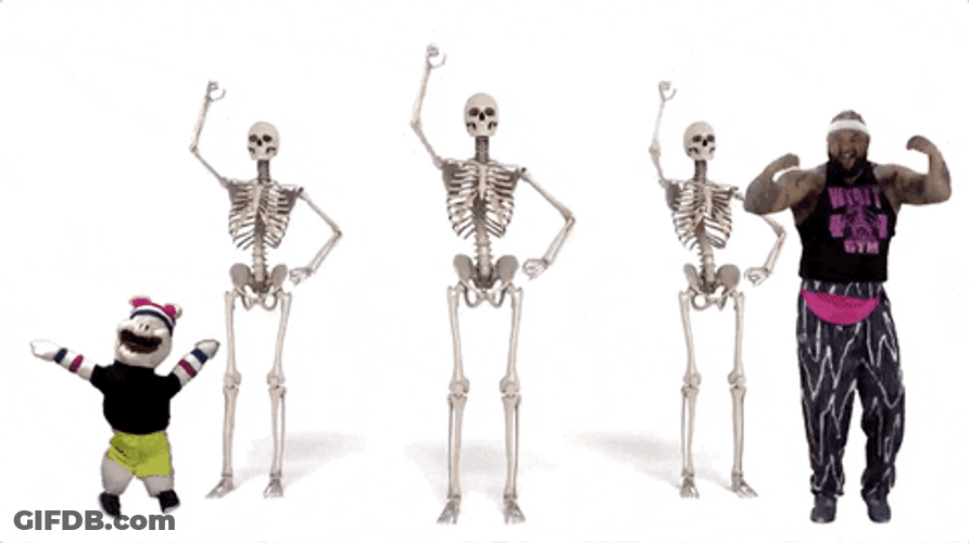 Skeleton Dance Bray Wyatt Dancing GIF