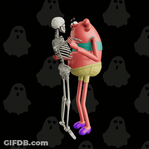 Skeleton Dance Jim Bean Romance GIF