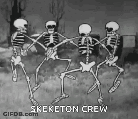 Skeleton Dance Skeleton Crew GIF
