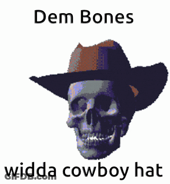 Skeleton Giving Middle Finger GIF