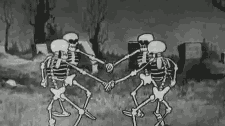 Skeleton Happy GIF