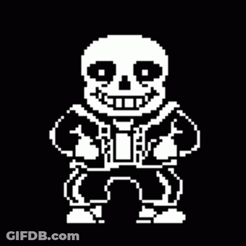 Skeleton Head Spooky Month Dance GIF