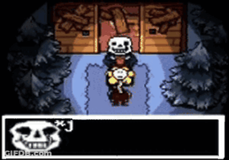 Skeleton Holding Flower With Skull Letter J GIF