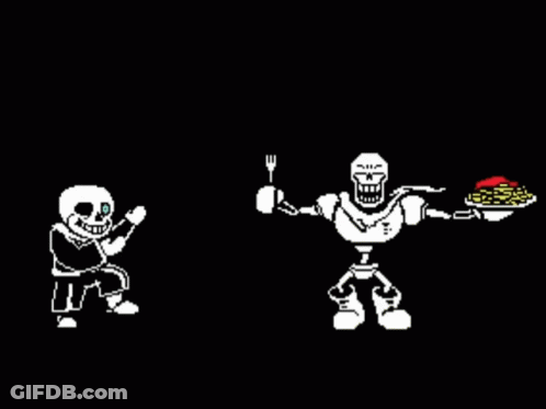 Skeleton Holding Fork And Bowl Of Spaghetti GIF
