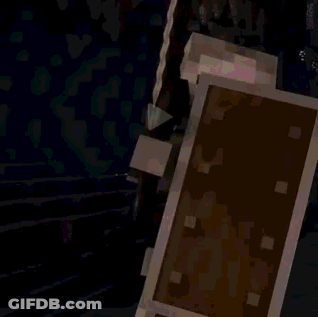 Skeleton Holding Shield And Sword GIF