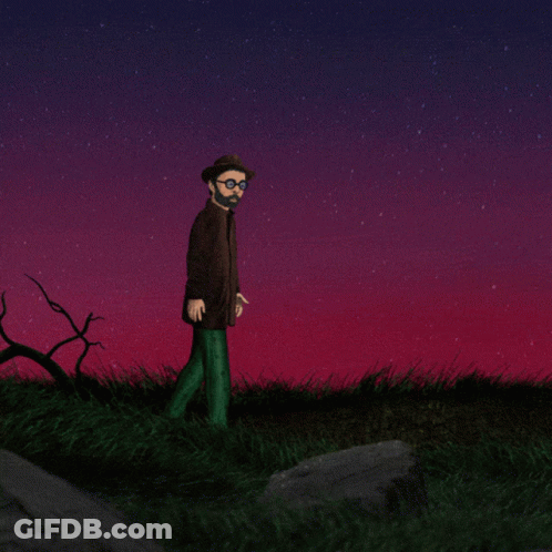 Skeleton In Fairy Costume GIF
