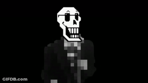Skeleton In Sunglasses And Plaid Shirt GIF