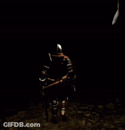 Skeleton In Video Game Saying Soft GIF