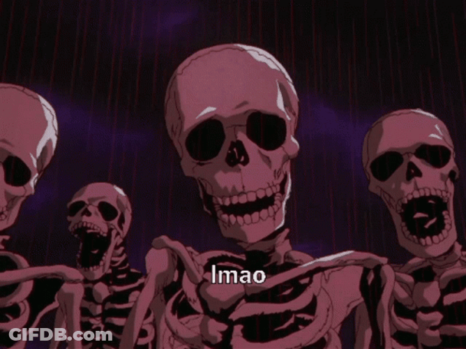 Skeleton Meme GIF