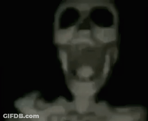 Skeleton Meme GIF