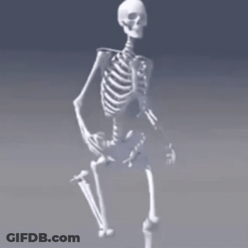 Skeleton Meme GIF