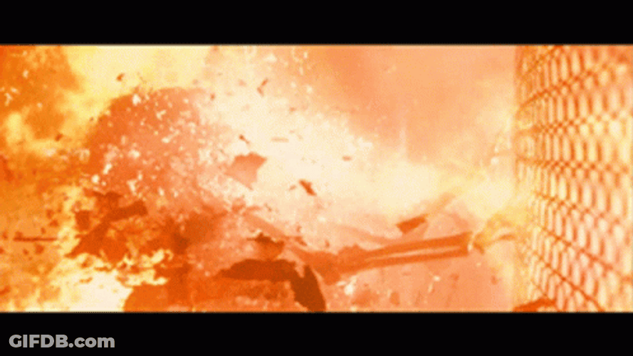 Skeleton Nuclear Bomb Explosion GIF