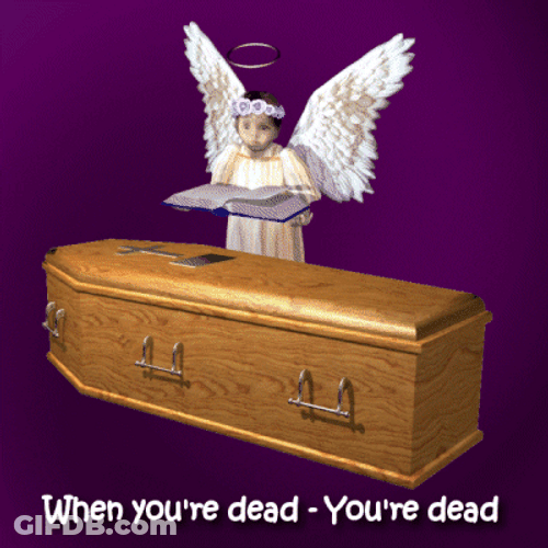 Skeleton Rising Back From The Dead GIF