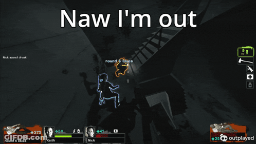 Skeleton Saying Fuh Nah Twin GIF