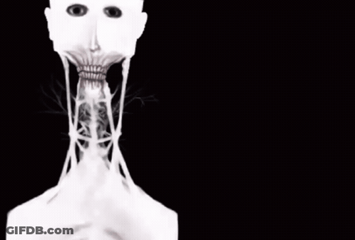 Skeleton Saying Why Did You Leave Me Here GIF
