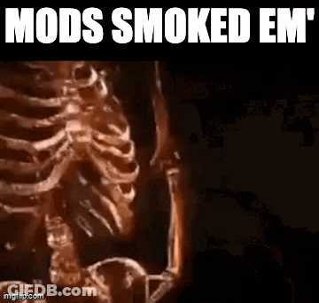Skeleton Smoking Cigarette Mods Smoked Em GIF