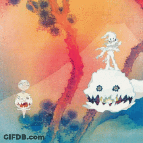 Skeleton Standing On Whale GIF