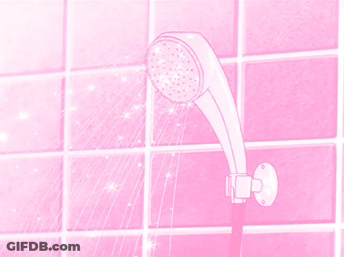 Skeleton Taking Shower With Pepsi GIF
