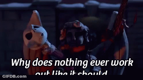 Skeleton With Wings Saying Why Does Nothing Work Out GIF