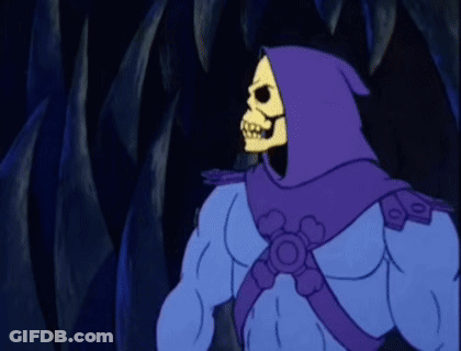 Skeletor Cartoon Character GIF
