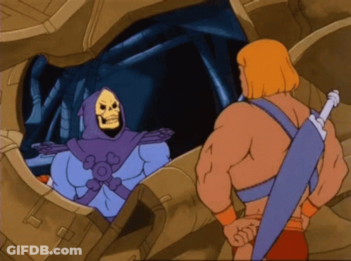 Skeletor Cartoon Character GIF