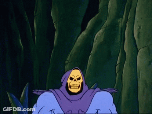 Skeletor From Masters Of The Universe GIF