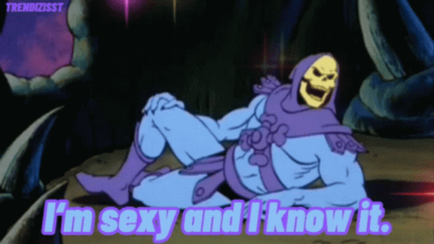 Skeletor I'm Sexy And I Know It GIF