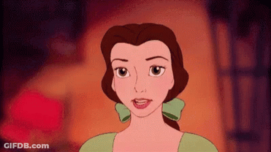 Skeptical Belle Beauty And The Beast GIF