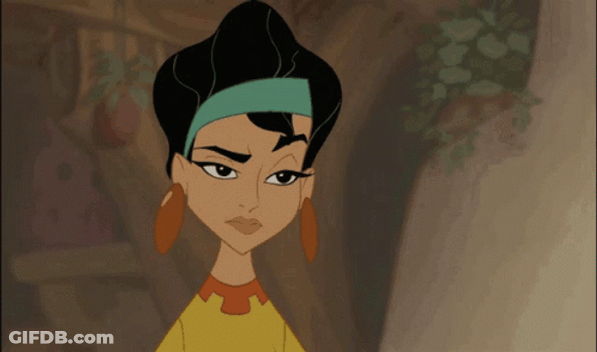 Skeptical Chicha Emperors New Groove GIF