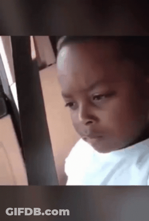 Skeptical Cute Kid Suspicious GIF