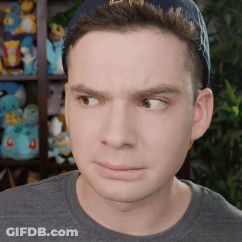 Skeptical Eyes Wondering Around GIF