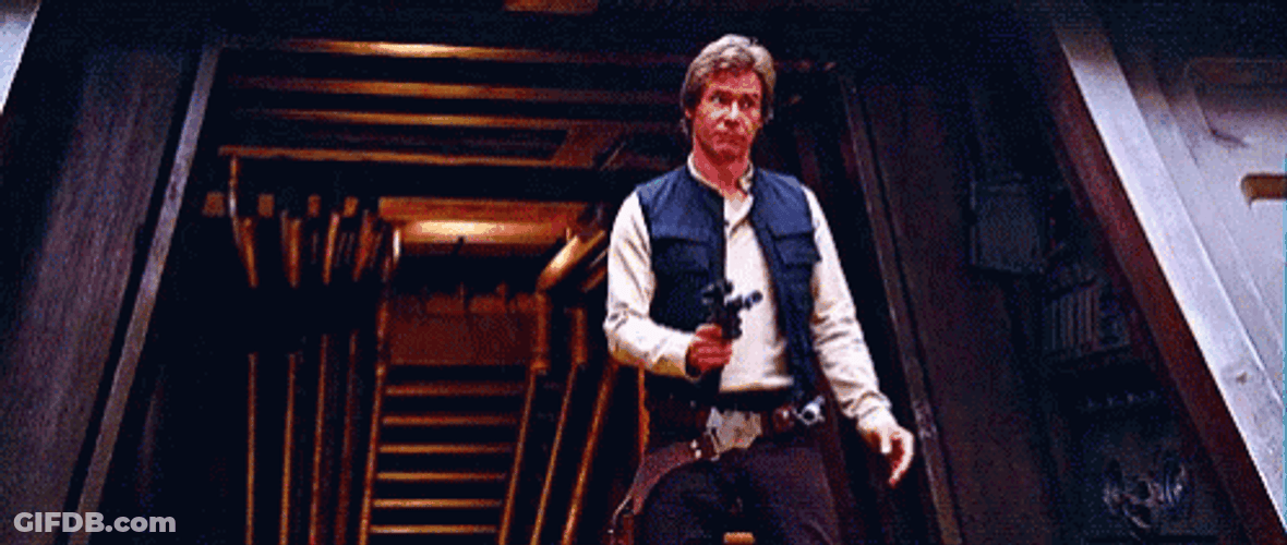 Skeptical Han Solo GIF