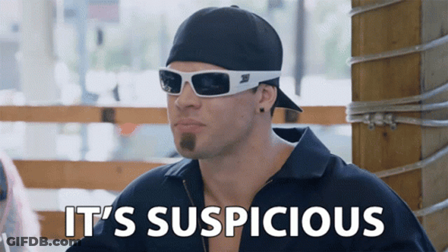 Skeptical It's Suspicious GIF